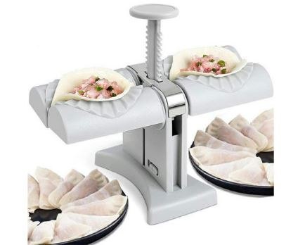 Maszynka do pierogów pierogarka forma do lepienia robienia pierogów podwójna 2X Maszynka do pierogów pierogarka forma do lepienia robienia pierogów podwójna 2X