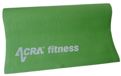 Mata ACRA Fitness do Ćwiczeń Jogi 4 mm Zielona Mata ACRA Fitness do Ćwiczeń Jogi 4 mm Zielona