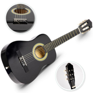 GITARA DLA DZIECI DUŻA DREWNIANA 6 STRUN ECOTOYS