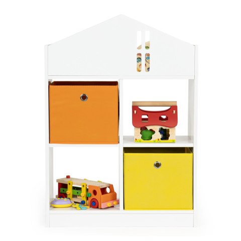 Regał szafka dziecięca domek dla dzieci przegrody organizer ECOTOYS Regał szafka dziecięca domek dla dzieci przegrody organizer ECOTOYS