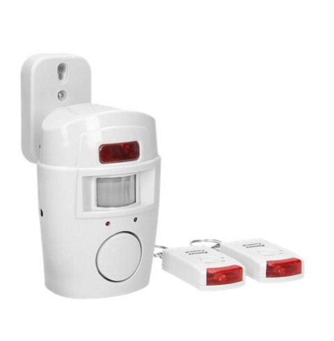 Mini alarm bezrpzewodowy z wbudowaną syreną, sterowany pilotem AS-1