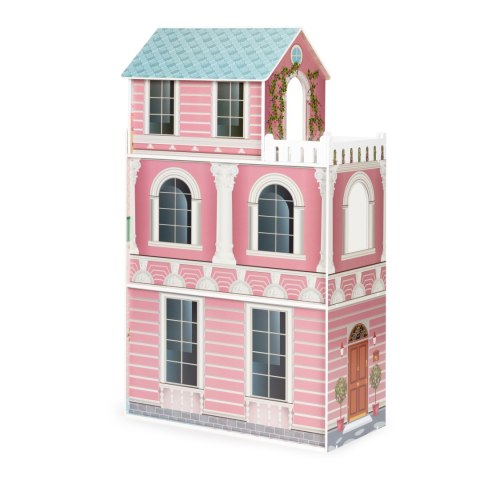 Duży domek dla lalek Barbie z kompletem mebelków ECOTOYS Duży domek dla lalek Barbie z kompletem mebelków ECOTOYS