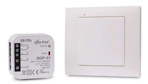 Zestaw sterowania bezprzew. EXTA FREE RZB-01 (RNK02+ROP01) Zestaw sterowania bezprzew. EXTA FREE RZB-01 (RNK02+ROP01)