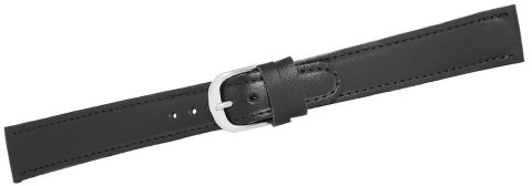 Pasek do zegarka - Rzemiosło skóra 18 mm 7341-18XXLS Czarny Pasek do zegarka - Rzemiosło skóra 18 mm 7341-18XXLS Czarny