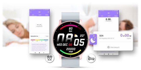Smartwatch Damski Gravity GT1-8 Smartwatch Damski Gravity GT1-8