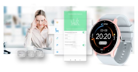 Smartwatch Damski Gravity GT1-8 Smartwatch Damski Gravity GT1-8