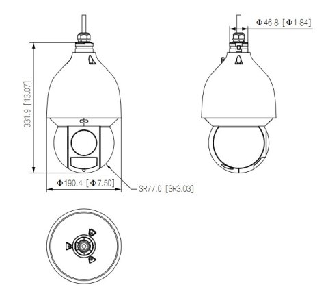 Kamera DAHUA DH-SD5A432GB-HNR(SD5A432GB-HNR) Kamera DAHUA DH-SD5A432GB-HNR(SD5A432GB-HNR)