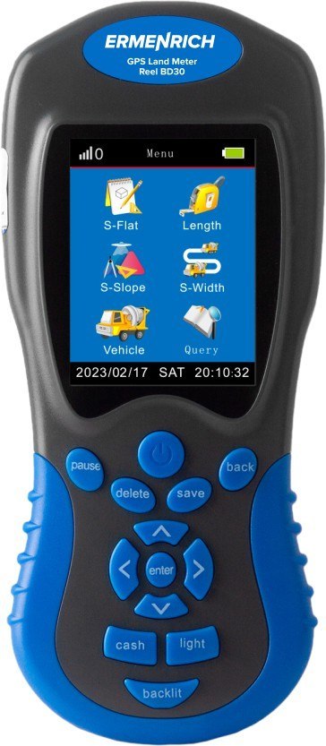 Miernik powierzchni gruntów z GPS Ermenrich Reel BD30