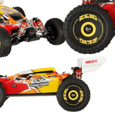 Samochód zdalnie sterowany na pilota RC WLToys 144010 Speed Racing 1:14 silnik bezszczotkowy 75km/h Samochód zdalnie sterowany na pilota RC WLToys 144010 Speed Racing 1:14 silnik bezszczotkowy 75km/h