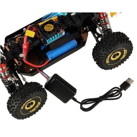 Samochód zdalnie sterowany na pilota RC WLToys 144010 Speed Racing 1:14 silnik bezszczotkowy 75km/h Samochód zdalnie sterowany na pilota RC WLToys 144010 Speed Racing 1:14 silnik bezszczotkowy 75km/h