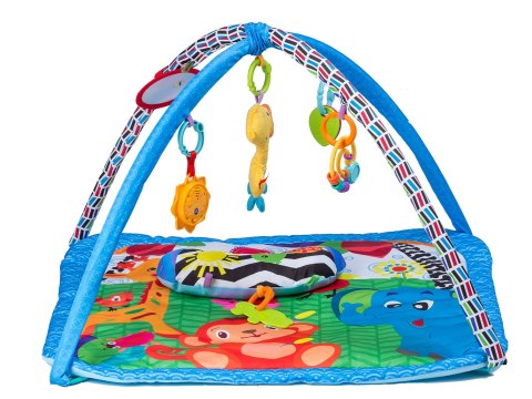 Mata edukacyjna interaktywna kojec z zabawkami ECOTOYS Mata edukacyjna interaktywna kojec z zabawkami ECOTOYS
