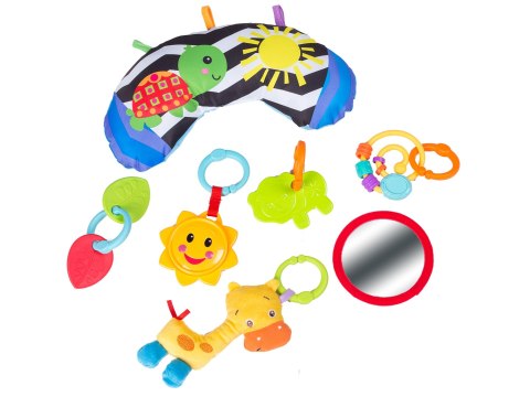 Mata edukacyjna interaktywna kojec z zabawkami ECOTOYS Mata edukacyjna interaktywna kojec z zabawkami ECOTOYS