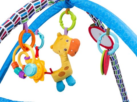 Mata edukacyjna interaktywna kojec z zabawkami ECOTOYS Mata edukacyjna interaktywna kojec z zabawkami ECOTOYS
