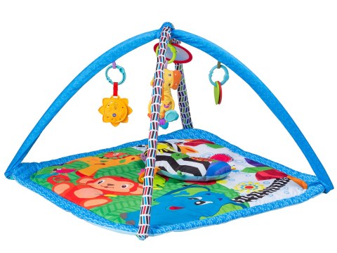 Mata edukacyjna interaktywna kojec z zabawkami ECOTOYS Mata edukacyjna interaktywna kojec z zabawkami ECOTOYS