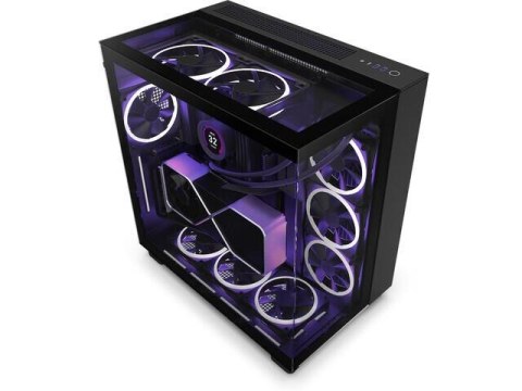 Obudowa NZXT H9 Elite RGB Midi Tower czarna z oknem Obudowa NZXT H9 Elite RGB Midi Tower czarna z oknem