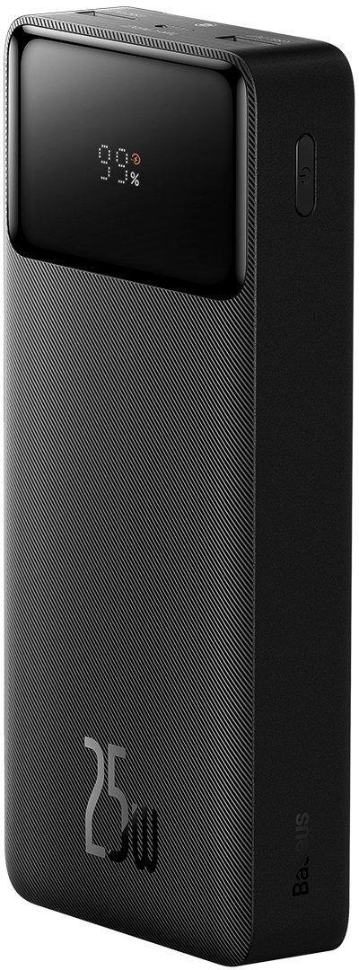 Powerbank Baseus Bipow Digital Display PPBD020301 20000mAh 25W PD QC 3.0 2x USB-A 1x USB-C + KABEL Powerbank Baseus Bipow Digital Display PPBD020301 20000mAh 25W PD QC 3.0 2x USB-A 1x USB-C + KABEL