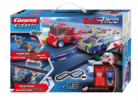 Carrera Go 20062529 Build'n Race - Racing Set 3,6m Carrera Go 20062529 Build'n Race - Racing Set 3,6m