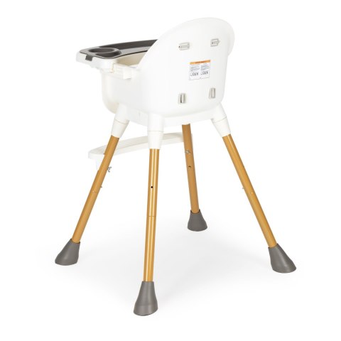 Fotelik krzesełko do karmienia biały ECOTOYS Fotelik krzesełko do karmienia biały ECOTOYS