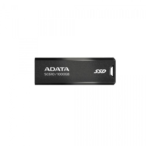 Dysk SSD Adata zewnętrzny SC610 1000 GB USB3.2A Gen2 czarny Dysk SSD Adata zewnętrzny SC610 1000 GB USB3.2A Gen2 czarny