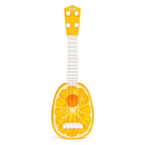 Ukulele gitara dla dzieci cztery struny pomarańcz Ukulele gitara dla dzieci cztery struny pomarańcz