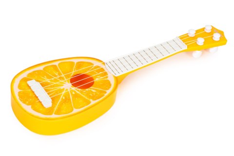 Ukulele gitara dla dzieci cztery struny pomarańcz Ukulele gitara dla dzieci cztery struny pomarańcz