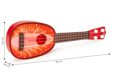 Ukulele gitara dla dzieci cztery struny truskawka Ukulele gitara dla dzieci cztery struny truskawka