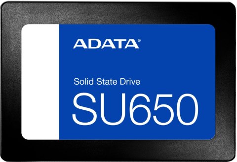 Dysk SSD Adata Ultimate SU650 2TB SATA3 520/450 MB/s Dysk SSD Adata Ultimate SU650 2TB SATA3 520/450 MB/s
