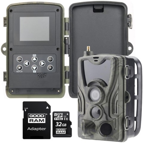 FOTOPUŁAPKA HC801M 2G 940NM + KARTA PAMIĘCI microSD GOODRAM CL10 32GB FOTOPUŁAPKA HC801M 2G 940NM + KARTA PAMIĘCI microSD GOODRAM CL10 32GB