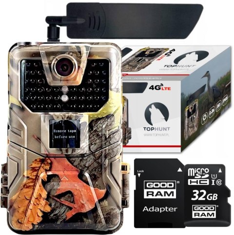 Kamera Leśna FOTOPUŁAPKA 2K GSM HC900LTE + KARTA PAMIĘCI microSD GOODRAM CL10 32GB Kamera Leśna FOTOPUŁAPKA 2K GSM HC900LTE + KARTA PAMIĘCI microSD GOODRAM CL10 32GB