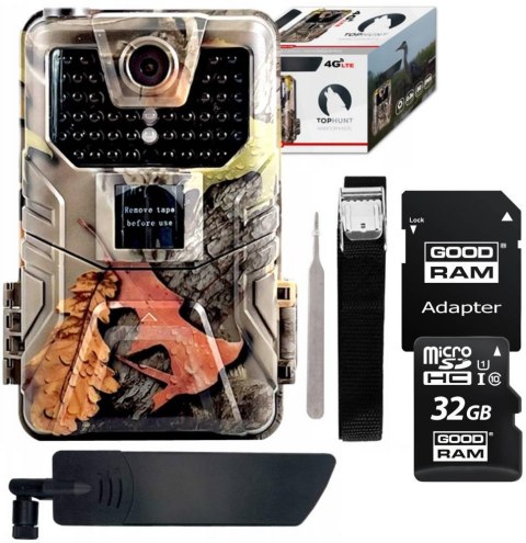 Kamera Leśna FOTOPUŁAPKA 2K GSM HC900LTE + KARTA PAMIĘCI microSD GOODRAM CL10 32GB Kamera Leśna FOTOPUŁAPKA 2K GSM HC900LTE + KARTA PAMIĘCI microSD GOODRAM CL10 32GB