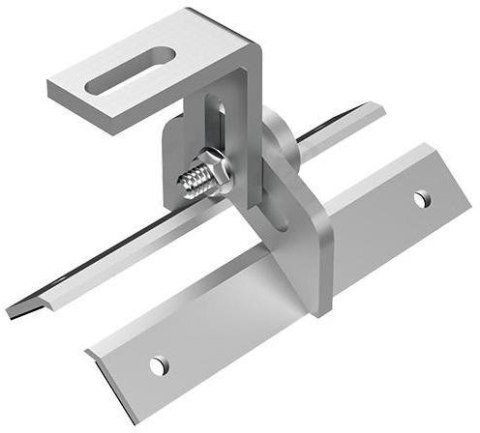 Uchwyt PV z regulacją do blachy trapezowej KENO (K-13) Uchwyt PV z regulacją do blachy trapezowej KENO (K-13)