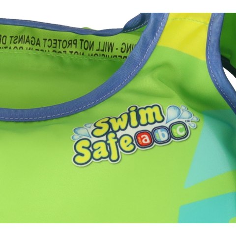 AQUASTAR Kamizelka dmuchana do pływania kapok z rękawkami zielona AQUASTAR Kamizelka dmuchana do pływania kapok z rękawkami zielona