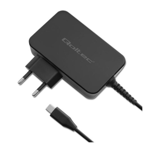 Ładowarka sieciowa Qoltec GaN POWER PRO | 1xUSB-C | 100W | 5-20V | 3-5A | Czarna Ładowarka sieciowa Qoltec GaN POWER PRO | 1xUSB-C | 100W | 5-20V | 3-5A | Czarna