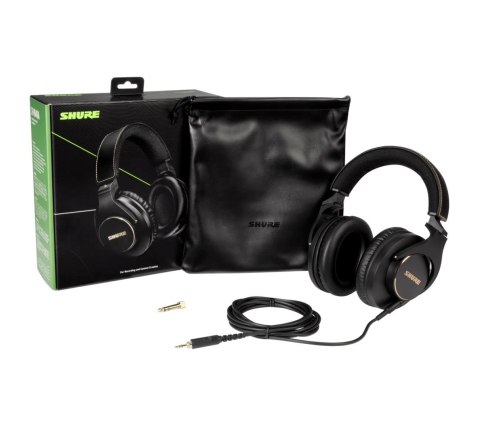 Shure SRH840A-EFS - Profesjonalne słuchawki nauszne, zamknięte do odsłuchu studyjnego Shure SRH840A-EFS - Profesjonalne słuchawki nauszne, zamknięte do odsłuchu studyjnego