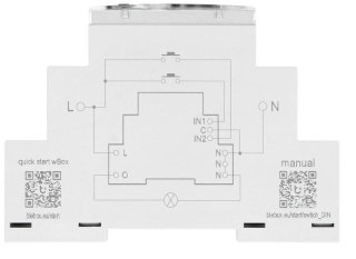BLEBOX - switchbox DIN DO MONTAŻU NA SZYNIE DIN