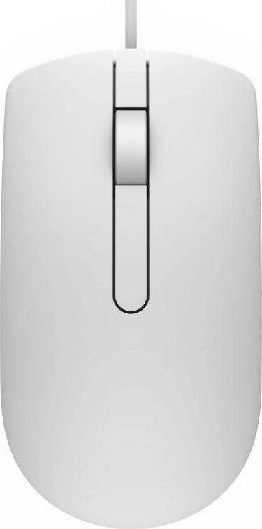 Mysz Dell MS116 Wired Optical Mouse (Biały) Mysz Dell MS116 Wired Optical Mouse (Biały)