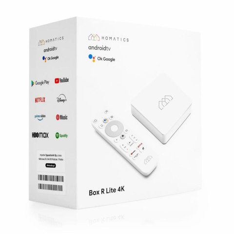 Android SMART TV Homatics Box R 4K Lite Android 11 Android SMART TV Homatics Box R 4K Lite Android 11