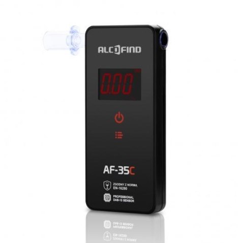 Alkomat AlcoFind AF-35C 10 lat gwarancji, 12 mc kalibracji, 6 ustników Alkomat AlcoFind AF-35C 10 lat gwarancji, 12 mc kalibracji, 6 ustników