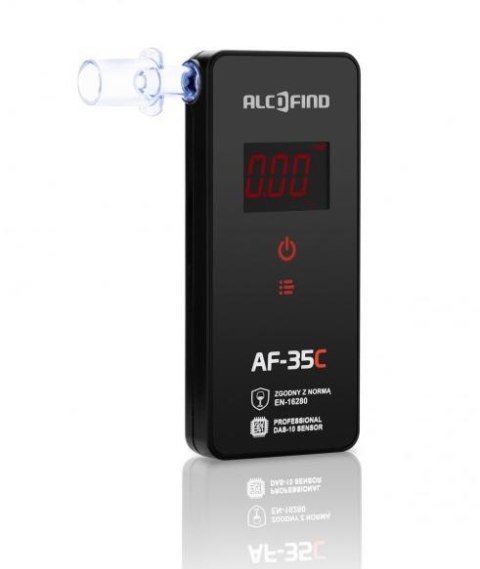 Alkomat AlcoFind AF-35C 10 lat gwarancji, 12 mc kalibracji, 6 ustników Alkomat AlcoFind AF-35C 10 lat gwarancji, 12 mc kalibracji, 6 ustników