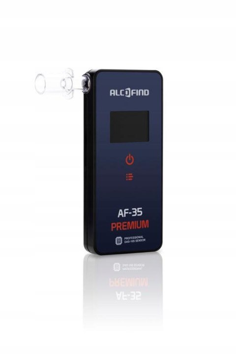 Alkomat AlcoFind AF-35 Premium 10 lat gwarancji, 12 mc kalibracji, 6 ustników Alkomat AlcoFind AF-35 Premium 10 lat gwarancji, 12 mc kalibracji, 6 ustników