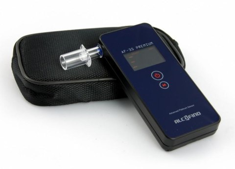 Alkomat AlcoFind AF-35 Premium 10 lat gwarancji, 12 mc kalibracji, 6 ustników Alkomat AlcoFind AF-35 Premium 10 lat gwarancji, 12 mc kalibracji, 6 ustników