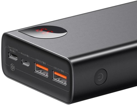 Powerbank Baseus Adaman Digital Display PPIMDA-D01 20000mAh 65W PD QC 4.0 2x USB-A 1x USB-C + KABEL Powerbank Baseus Adaman Digital Display PPIMDA-D01 20000mAh 65W PD QC 4.0 2x USB-A 1x USB-C + KABEL