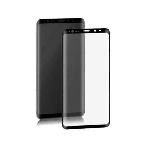 Qoltec Hartowane szkło ochronne PREMIUM do Samsung Galaxy S9 PLUS | CZARNE Qoltec Hartowane szkło ochronne PREMIUM do Samsung Galaxy S9 PLUS | CZARNE