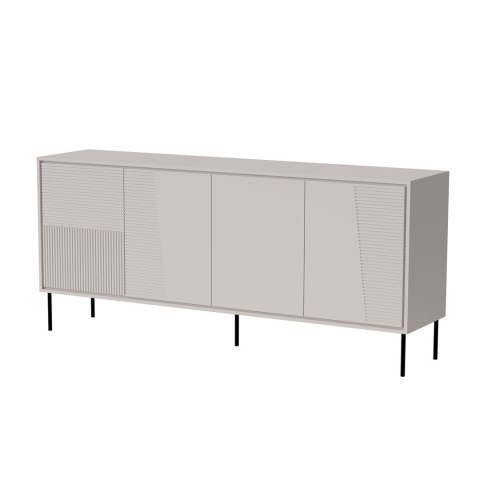Komoda 4D ABI 200x45x88 kaszmir mat