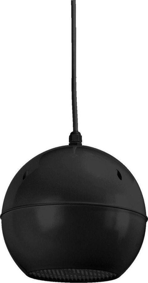 Głośnik kulowy MONACOR PA EDL-412/SW odporny na wilgoć Technika 100V lub 8Ω czarny Głośnik kulowy MONACOR PA EDL-412/SW odporny na wilgoć Technika 100V lub 8Ω czarny