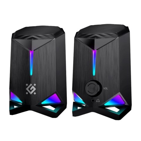 Głośniki Defender GRAVITY 2.0 6W USB podświetlenie LED RGB Głośniki Defender GRAVITY 2.0 6W USB podświetlenie LED RGB