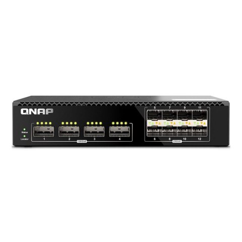 Switch zarządzalny QNAP QSW-M7308R-4X 4x 100GbE QSFP28 1x 25GbE SFP28 Switch zarządzalny QNAP QSW-M7308R-4X 4x 100GbE QSFP28 1x 25GbE SFP28