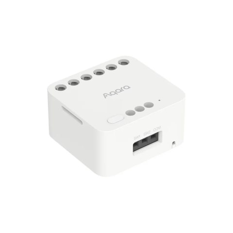 Aqara Dual Relay Module T2 | Podwójny przekaźnik | Zigbee, Apple HomeKit, Matter, Google Home, Alexa, DCM-K01 Aqara Dual Relay Module T2 | Podwójny przekaźnik | Zigbee, Apple HomeKit, Matter, Google Home, Alexa, DCM-K01