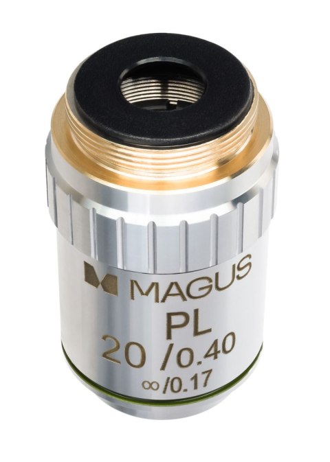 Obiektyw planarny z korekcją do nieskończoności MAGUS MP20 20х/0,40 ∞/0,17 Obiektyw planarny z korekcją do nieskończoności MAGUS MP20 20х/0,40 ∞/0,17