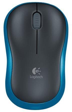 Logitech Wireless Mouse M185 Niebieska Logitech Wireless Mouse M185 Niebieska
